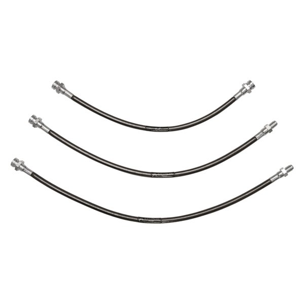 ICON® - Stainless Steel Braided Front and Rear Brake Line Kit