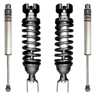 ICON® - 0"-3" x 0" Stage 1 Front and Rear Suspension Lift Kit