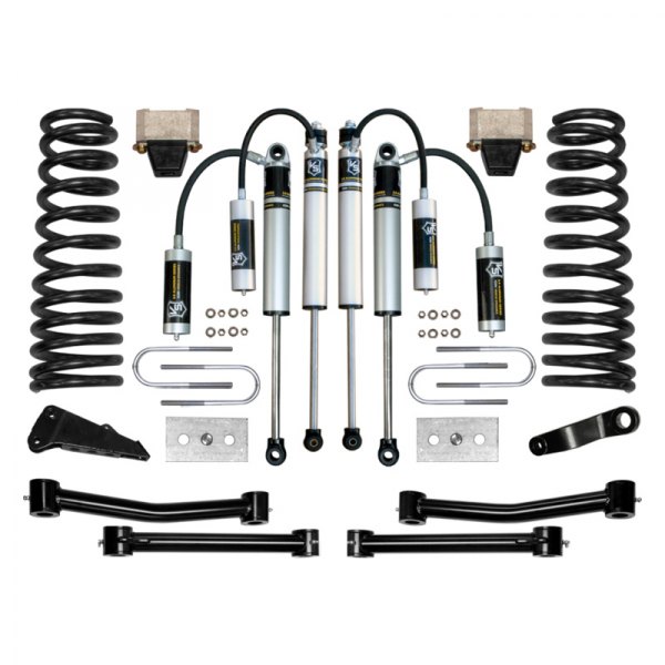 Icon Vehicle Dynamics® K214551T 4.5" x 4.5" Stage 2 Front and Rear