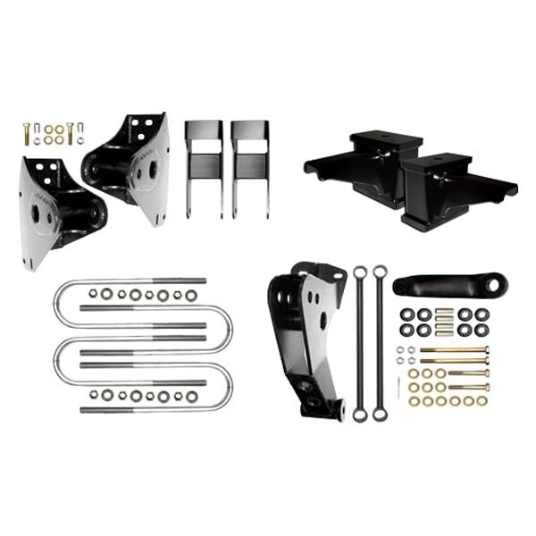 ICON® - Front and Rear Leaf Spring Hanger Lift Kit