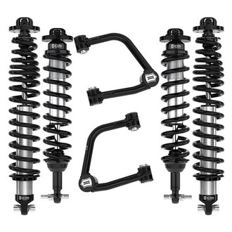 ICON® - 3"-4" x 2"-3" Tubular UCA Stage 3 Front and Rear Suspension Lift Kit