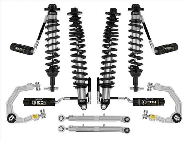 ICON® - Billet UCA Stage 5 Front and Rear Suspension Lift Kit