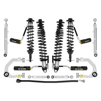 ICON® - 3"-4" x 2"-3" Billet UCA Stage 7 Front and Rear Suspension Lift Kit