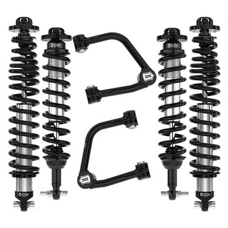 ICON® - 2"-3" x 1.25"-2.25" Billet UCA Stage 3 Front and Rear Suspension Lift Kit