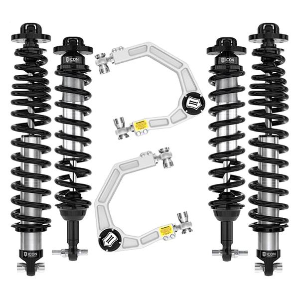 ICON® - Billet UCA Stage 3 Front and Rear Suspension Lift Kit