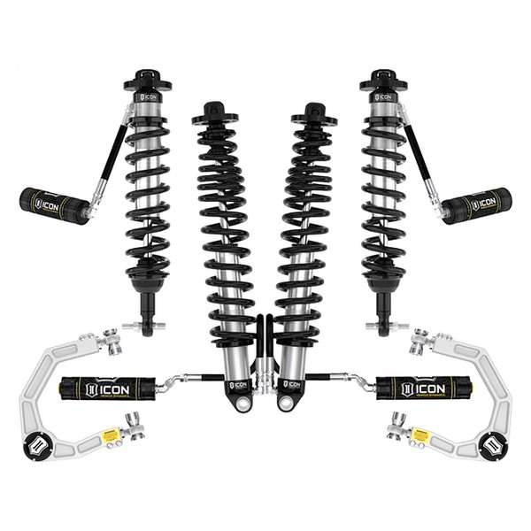 ICON® - Billet UCA Stage 4 Front and Rear Suspension Lift Kit