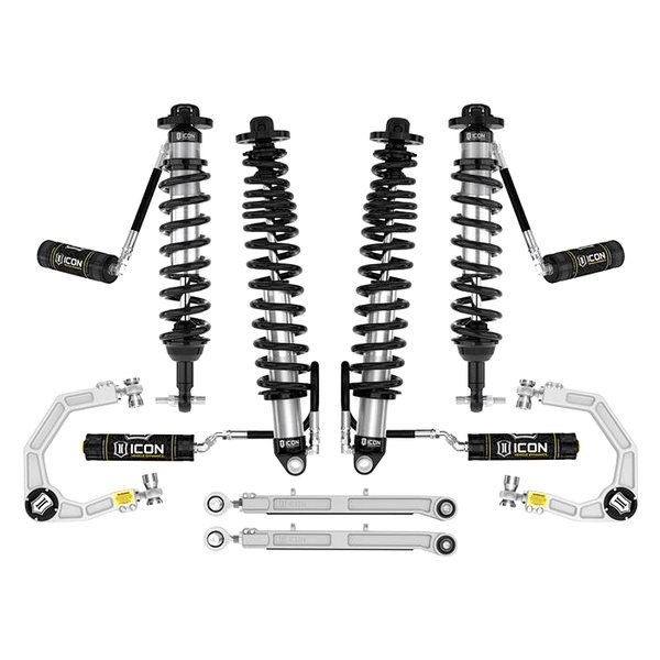 ICON® - Billet UCA Stage 5 Front and Rear Suspension Lift Kit