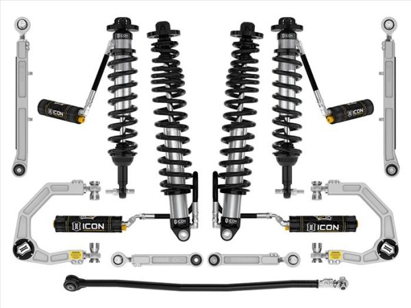 ICON® - Billet UCA Stage 7 Front and Rear Suspension Lift Kit