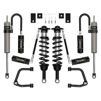 ICON® - 2"-3.5" Tubular UCA Stage 7 Front and Rear Suspension Lift Kit