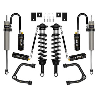 ICON® - 2"-3.5" Tubular UCA Stage 9 Front and Rear Suspension Lift Kit