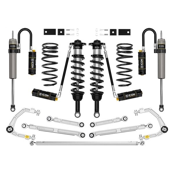 ICON® - Billet UCA Stage 11 Front and Rear Suspension Lift Kit