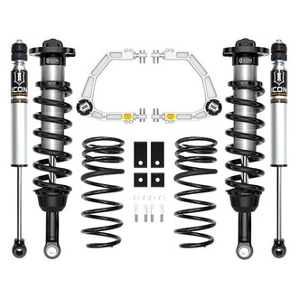 ICON® - 3"-4.5" x 3" Billet UCA Stage 4 Front and Rear Suspension Lift Kit