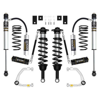 ICON® - 3"-4.5" x 3" Billet UCA Stage 6 Front and Rear Suspension Lift Kit