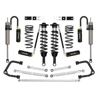 ICON® - 3"-4.5" x 3" Tubular UCA Stage 10 Front and Rear Suspension Lift Kit