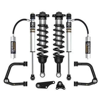 ICON® - 1.25"-3" x 1.25"-3" Tubular UCA Stage 3 Front and Rear Suspension Lift Kit