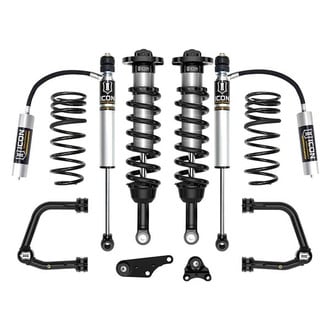 ICON® - 1.25"-3" x 1.25"-3" Tubular UCA Stage 3 With Triple Rate Spring Front and Rear Suspension Lift Kit