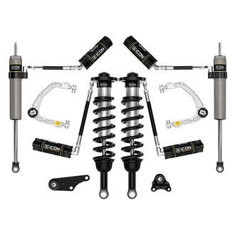 ICON® - 1.25"-3" x 1.25"-3" Billet UCA Stage 4 Front and Rear Suspension Lift Kit