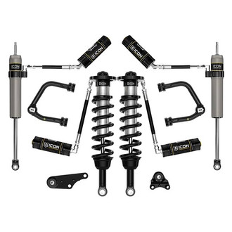 ICON® - 1.25"-3" x 1.25"-3" Tubular UCA Stage 4 Front and Rear Suspension Lift Kit