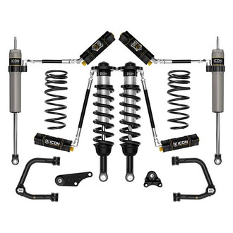 ICON® - 1.25"-3" x 1.25"-3" Tubular UCA Stage 5 With Triple Rate Spring Front and Rear Suspension Lift Kit