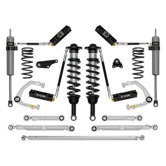 ICON® - 1.25"-3" x 0.5" Billet UCA Stage 11 Front and Rear Suspension Lift Kit