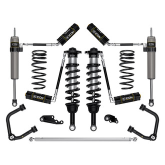 ICON® - 1.25"-3" x 2" Tubular UCA Stage 6 Front and Rear Suspension Lift Kit