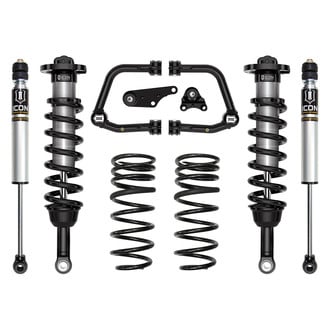 ICON® - 1.25"-3" x 2" Tubular UCA Stage 2 Front and Rear Suspension Lift Kit