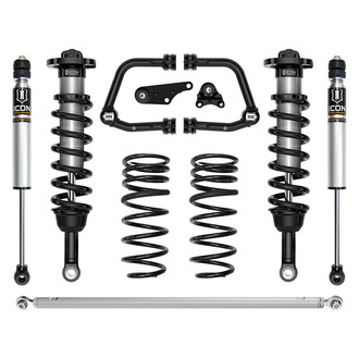 ICON® - 1.25"-3" x 2" Tubular UCA Stage 3 Front and Rear Suspension Lift Kit
