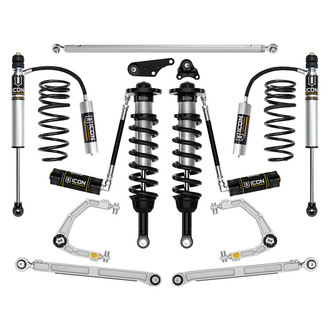 ICON® - 1.25"-3" x 2" Billet UCA Stage 4 Front and Rear Suspension Lift Kit