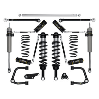 ICON® - 1.25"-3" x 2" Tubular UCA Stage 7 Front and Rear Suspension Lift Kit