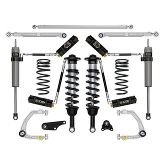 ICON® - 1.25"-3" x 2" Billet UCA Stage 8 Front and Rear Suspension Lift Kit