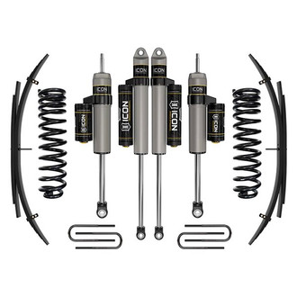 ICON® - 2.5" x 2.5" Stage 2 Front and Rear Suspension Lift Kit