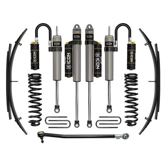 ICON® - 2.5" x 2.5" Stage 4 Front and Rear Suspension Lift Kit