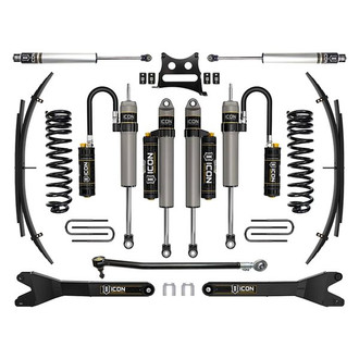 ICON® - 2.5" x 0.5" Stage 6 Front and Rear Suspension Lift Kit