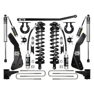 ICON® - 4"-5.5" Coilover Conversion Stage 1 Front and Rear Suspension Lift Kit