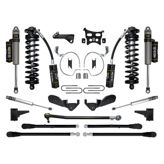 ICON® - 3.5"-5" x 2" Coilover Conversion Stage 6 Front and Rear Suspension Lift Kit