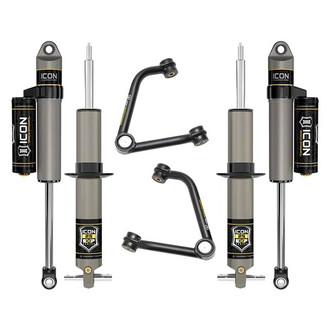 ICON® - 1.75"-3" x 2" Tubular UCA Stage 3 Front and Rear Suspension Lift Kit