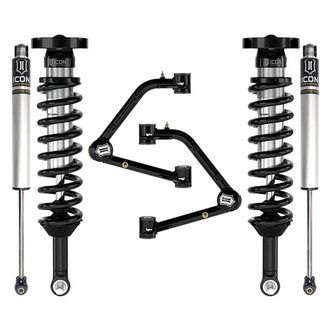 ICON® - 1.75"-2.5" x 1.75"-2.5" Tubular UCA Stage 2 Front and Rear Suspension Lift Kit