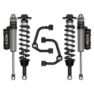 ICON® - 2.25"-3" x 1" Tubular UCA Stage 2 Front and Rear Suspension Lift Kit