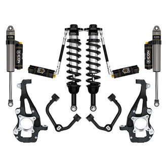 ICON® - 3.5"-4.5" x 3.5"-4.5" Tubular UCA Stage 4 Front and Rear Suspension Lift Kit