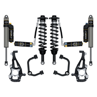 ICON® - 3.5"-4.5" Tubular UCA Stage 4 Front and Rear Suspension Lift Kit