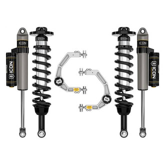 ICON® - 2.5"-3" x 2.5"-3" Billet UCA Stage 2 Front and Rear Suspension Lift Kit