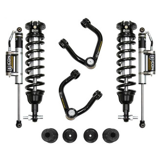 ICON® - 0"-2.5" x 1.5" Tubular UCA Stage 3 Front and Rear Suspension Lift Kit