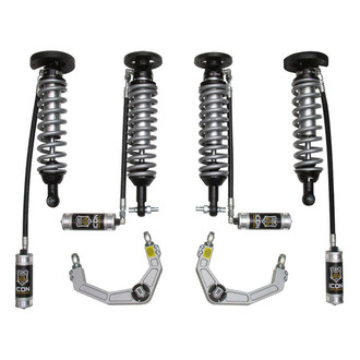 ICON® - 0.75"-2.25" x 0.75"-2.25" V.S. 2.5 Series Front and Rear Coilover Kit With Tubular Control Arms
