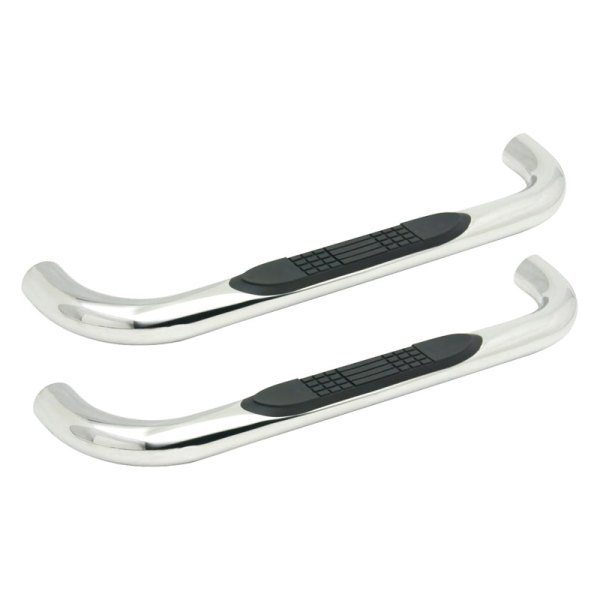 Iconic Accessories® - 3" Polished Round Tube Step Bars