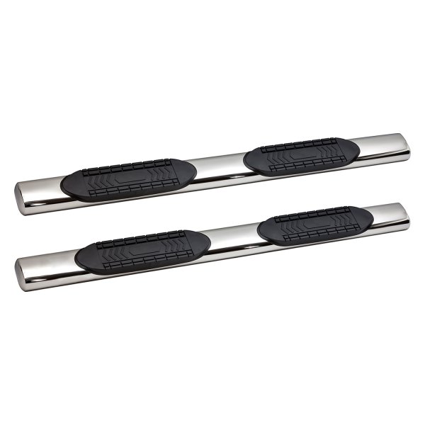 Iconic Accessories® - 6" Polished Oval Straight Step Bars