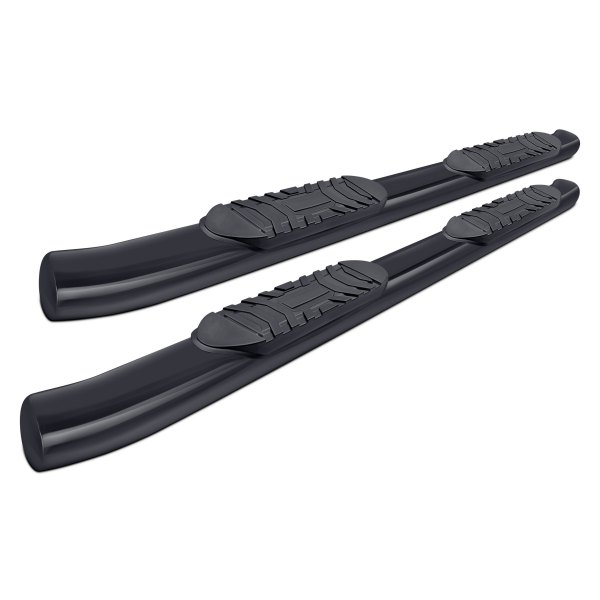 Iconic Accessories® - 5" Black Oval Step Bars
