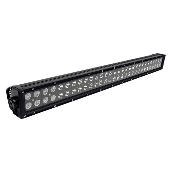 Iconic Accessories 512 1301 Black Face 30 180w Dual Row Combo Spot Flood Beam Led Light Bar