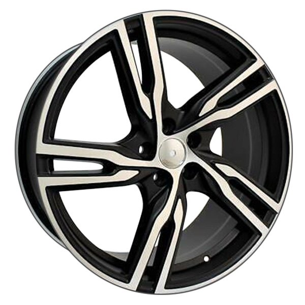 iD Select® - 20 x 8.5 Matte Black with Machine Face Alloy Factory Wheel Set (Replica)