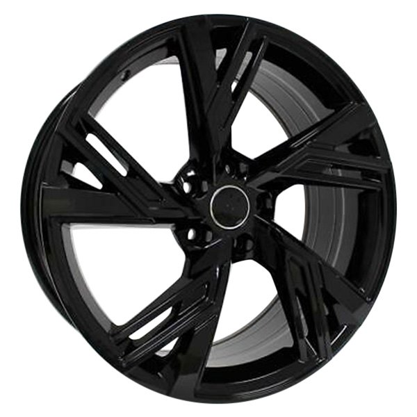 iD Select® - 19 x 8.5 15 Spiral-Spoke Gloss Black Alloy Factory Wheel Set (Replica)