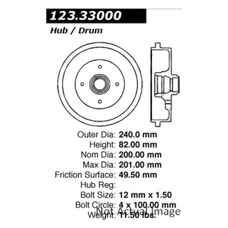 iD Select® - Rear Brake Drum